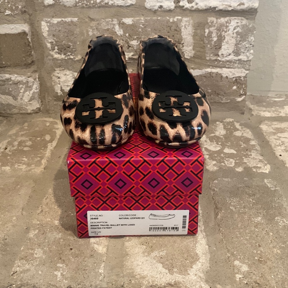 Tory Burch Minnie Travel Ballet Flats